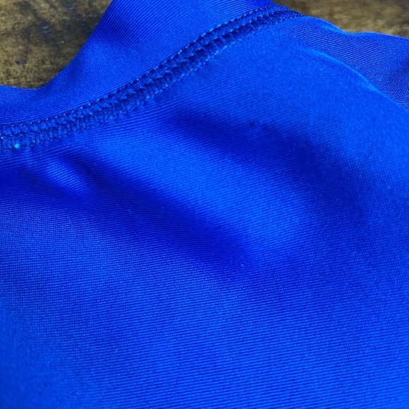 Carters Infant Girls Blue Dream Big Rainbow Rash Guard Swimming Suit Top 6M - Picture 5 of 6